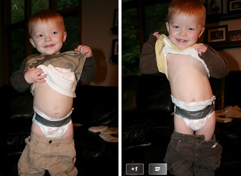 duct tape diapers